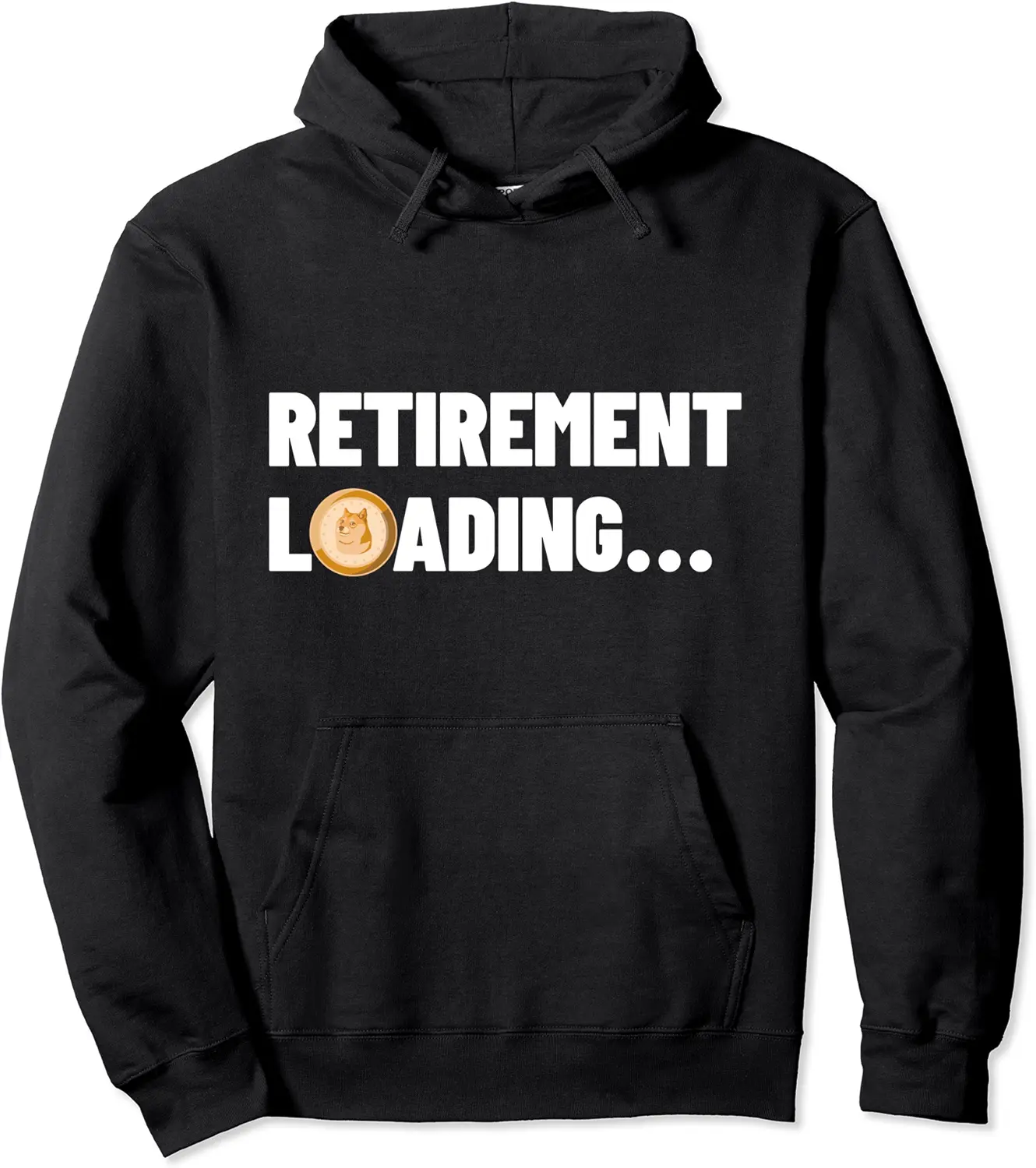 Retirement Loading Dogecoin HODL Cryptocurrency Doge Pullover Hoodie - Nestorporas Shop 34B092X7Y94S