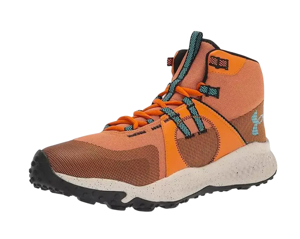 UNDER ARMOUR ORANGE MENS BOOT UA CHARGED MAVEN TREK 3026370-800