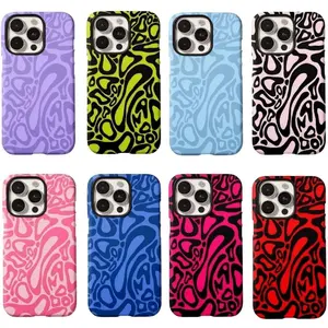Abstract Marbling Liquid Swirl iPhone Case – Stylish & Protective Phone Cover Compatible with iPhone 17, 16, 15, 14, 13, 12, 11, X & Galaxy – check our available sizes.