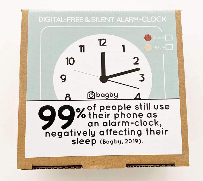 Bagby Wooden Alarm Clock