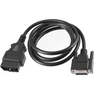 OBDII OBD Main Cable Diagnostic Tool Adapter Connector Cable for Launch X CRP CRP Creader VII and VIII Replacement