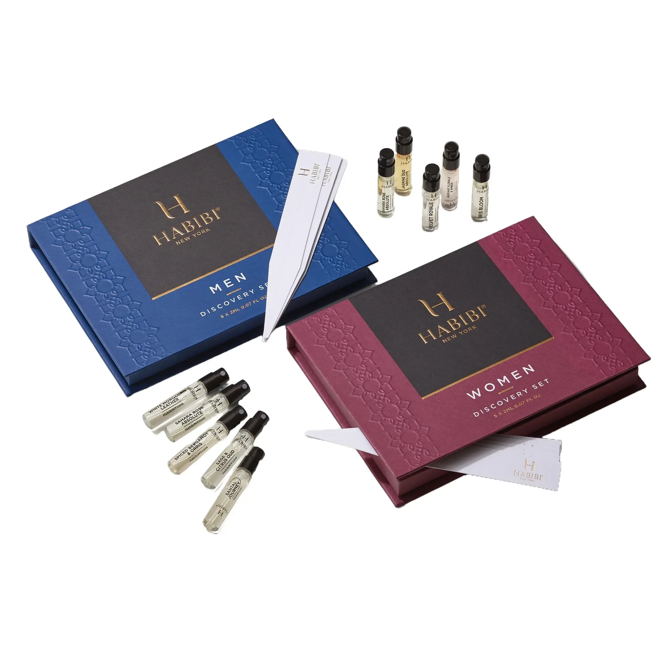 HABIBI NEW YORK Fragrance Discovery Set - 10 Mini  - Scent Collection for Men & Women