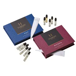 HABIBI NEW YORK Unisex EDP Perfume Spray Discovery Set - 10 Fresh Scent 2mL Mini Spray Bottles, Lightweight Travel Pack for On-the-Go Elegance