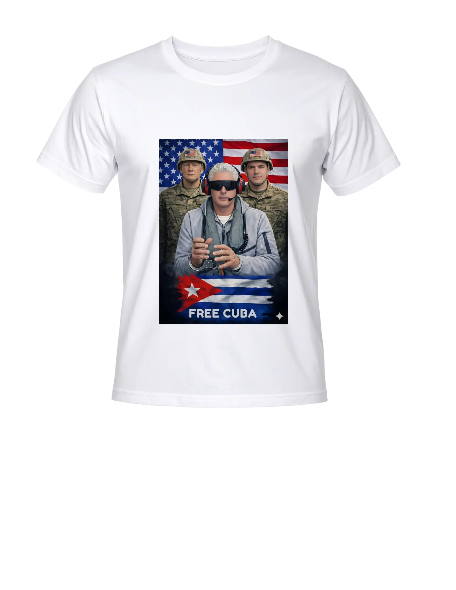 Playera de Free Cuba personalizable Playera de Free Cuba personalizable