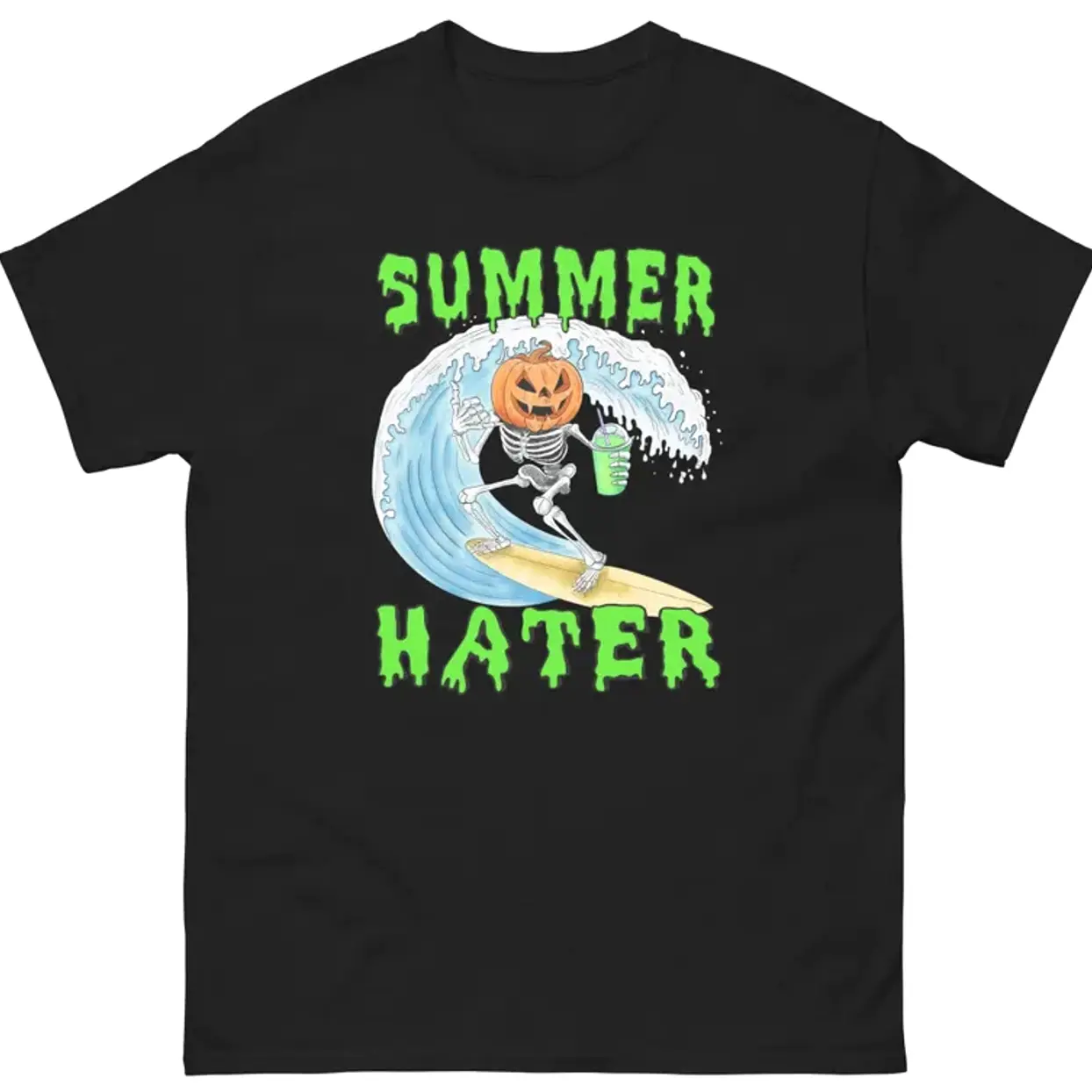 Summer Hater (Gildan 5000) Unisex classic tee.