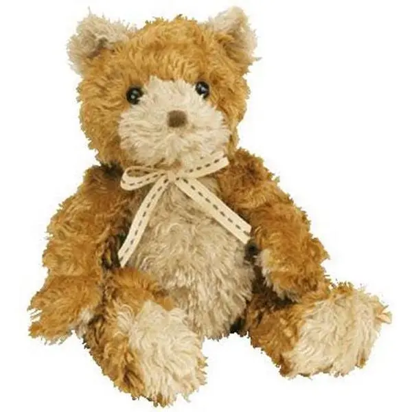 TY Beanie Baby - WHITTLE the Bear (7 inch) (2003) MWMTs