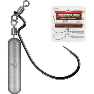 Jika/Tokyo/Texas/Carroll Rig Fishing Jig Set - 10PCS/5PCS Pre-Rigged Swimbait Hooks for Bass & Freshwater Fishing, Anti-Snag Design, Natural Swimming Action, Sensitive Bottom Detection