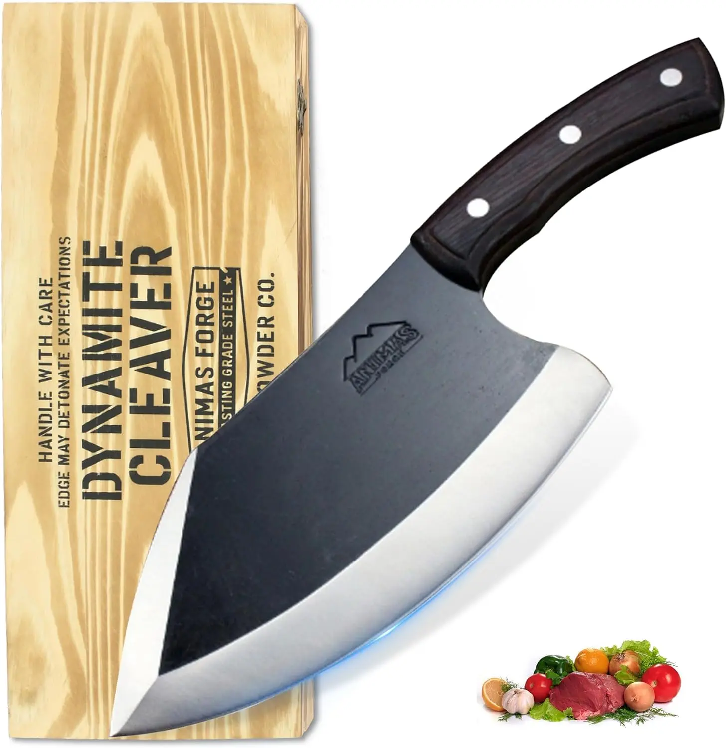 Meat Cleaver for Kitchen & BBQ – Reliable Tool for Chopping & Prep Stainless Steel Meat Cleaver for Kitchen & BBQ – Reliable Tool for Chopping & Prep Stainless Steel