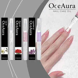 Organic Nail Growth Oil for Strength & Moisture Blend with Grape Seed Oil, Rosemary Leaf Oil, Vitamin E, Clove Leaf Oil