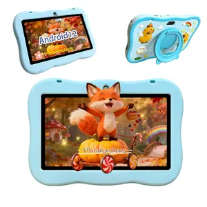Children Learning Entertainment Tablet, Toddler Tablet, 7 Inch Android 12 System, Parent Control Safe Mode, Educational Games, Shockproof Case, Dual Camera
