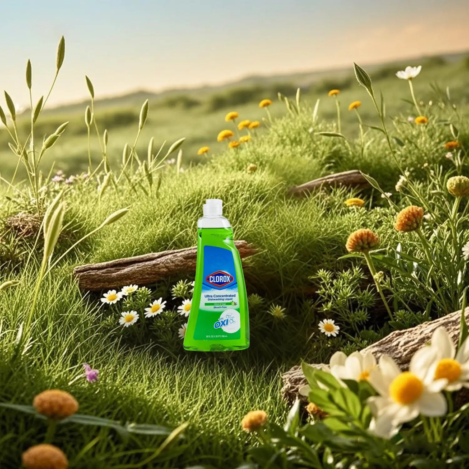 Clorox Ultra Concentrated Citrus & Sage Dishwashing Liquid Clorox Ultra Concentrated Citrus & Sage Dishwashing Liquid