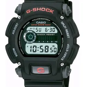 brand new G Shock black digital sports men' s watch DW9052-1