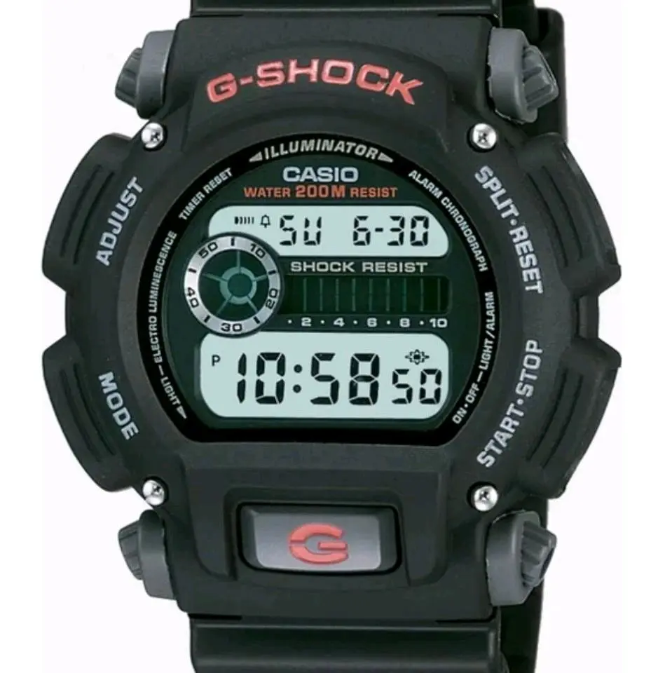 DW9052-1 brand new G Shock black digital sports men' s watch