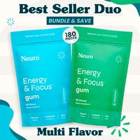 Peppermint & Spearmint Energy Gum Duo 