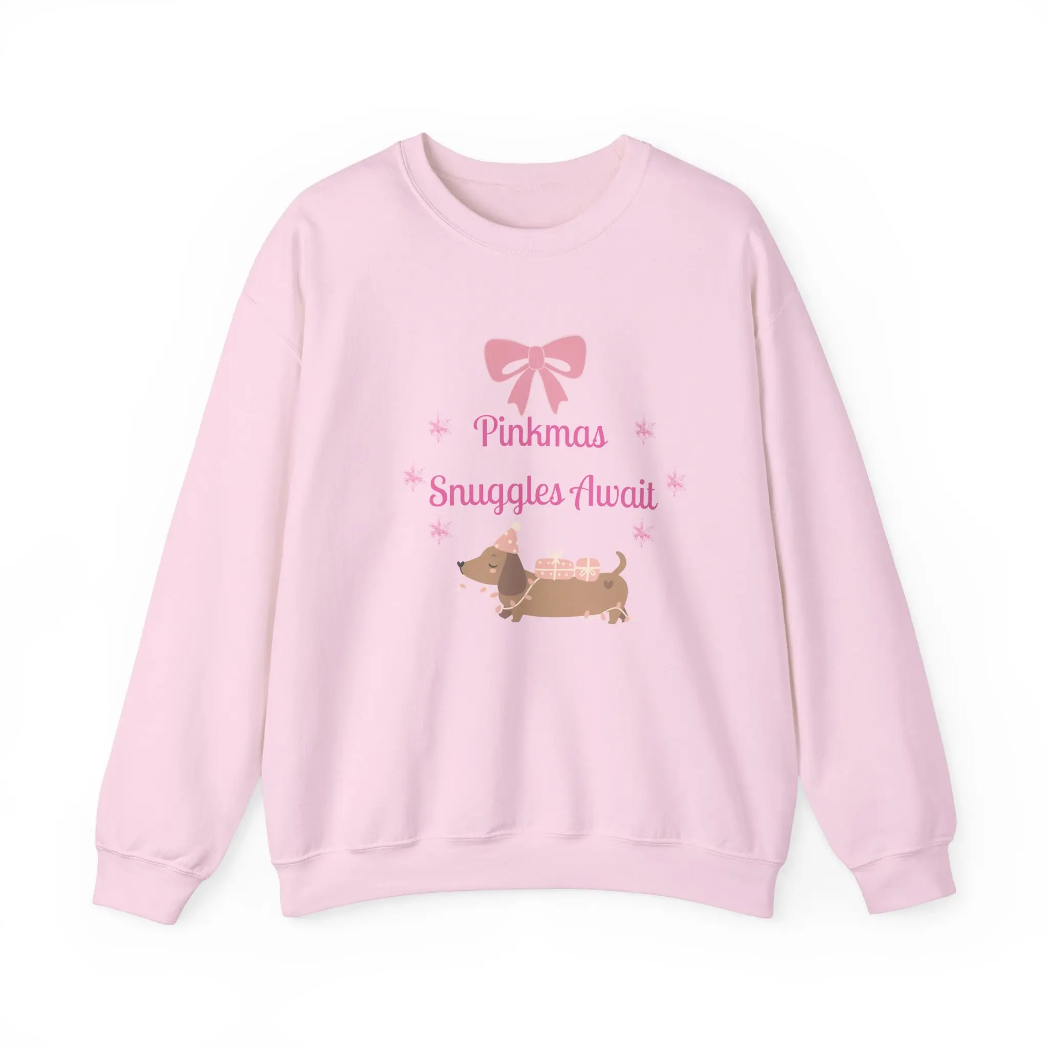 Get Ready to Snuggle: PinkMas Crewneck Sweatshirt