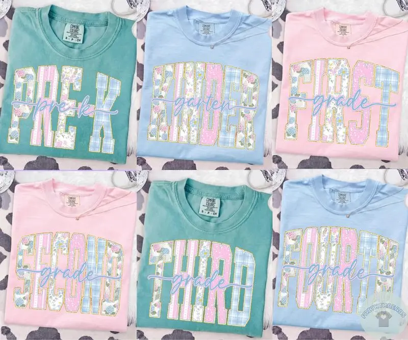 Comfort Colors Back To School Teacher Shirt, Retro Floral Teacher Gift Tee, Pre-K Kindergarten 1st 2nd 3rd 4th Grade Shirt, Teacher Appreciation Gift, Back To School Gift, Back To School Shirt