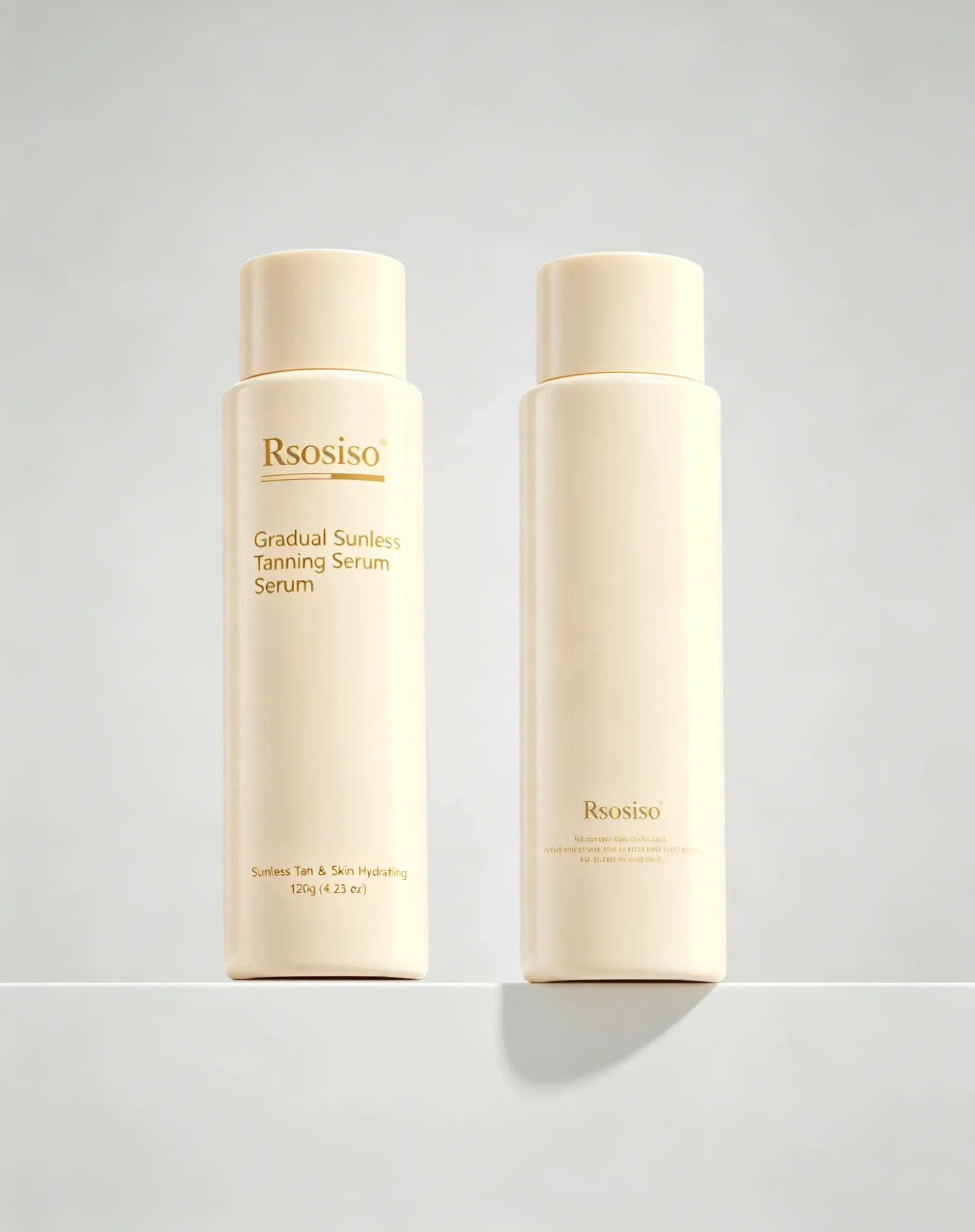 Rsosiso Sunless Tanning Essence Lotion 200g | Lightweight Body Lotion For Natural Looking Tan Glow Hydrating Skin Care Formula Easy Apply Texture For Legs Arms Body Daily Routine Summer Beach Travel Use