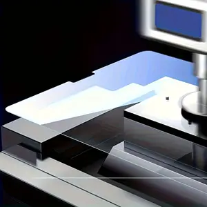 2-piece iPad Pro 11 inch (2018-2022), Air 4/5 (2020/2022) intelligent tempered film -9H hardness, anti fingerprint and anti shatter, high-definition glossy touch protection film, with perforations, compatible with iPad Pro 11 inch tablet