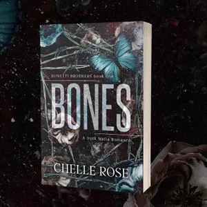 Chelle Rose Bones Discreet Signed Paperback - Dark Mafia Romance Book One by Bonetti Brothers