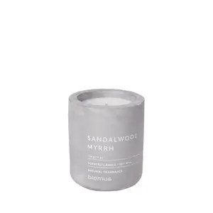 212 MAIN Blomus 65652 Fragra Micro Chip Wax Candle - Sandalwood Myrrh Fragrance, Sage Infusion Aroma, Camping & Hiking Freshener, Outdoor & Room Decoration Light