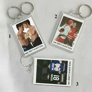 Heated Rivalry & Hollanov Inspired Acrylic Keychains, Team Rozano Keychain, LGBT Hockey Keychain, Shane Ilya Fan Club, Hockey Love