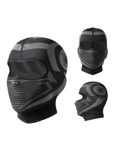 Cycling Balaclava Ski Full Face Mask, Warm Motorcycle Helmet Liner, Sports Outdoor Bicycle Scarf Neck Cover for Men & Women, Protective Gear