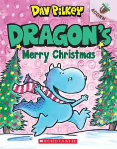 USED-Dragon's Merry Christmas: An Acorn Book (Dragon #5): From the Creator of Dog Man by Pilkey, Dav (Paperback)