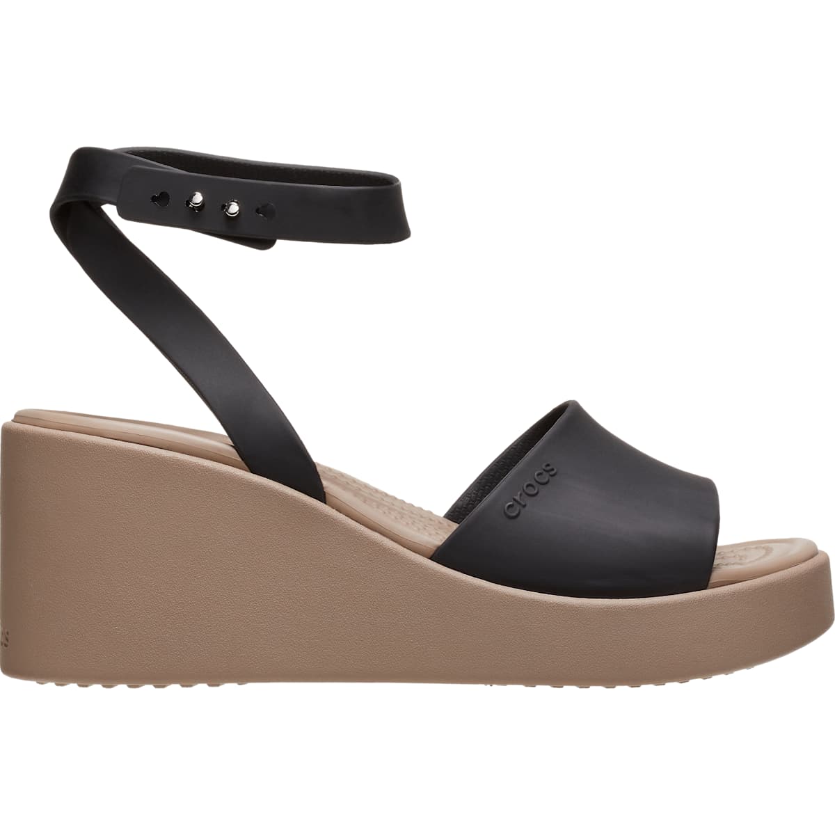 Crocs Women's Brooklyn Ankle Strap Wedge, Sandal
