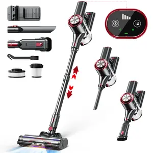 FA-DB01 Cordless Vacuum Cleaner 23KPA with 42Mins , 6 in 1 LED Display Lightweight for Home Cleaning Hard Floor Car Carpet