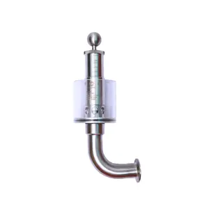 1.5'' Tri-Clamp Pressure Relief Valve | 304 Stainless Steel | Adjustable 0.2-2.2kg