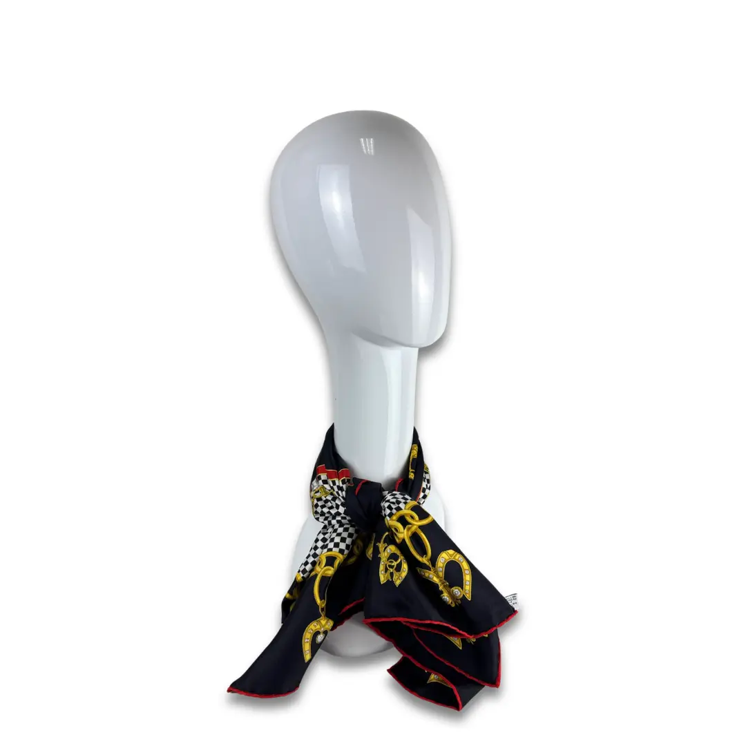Pre-owned Celine Horseshoe Scarf