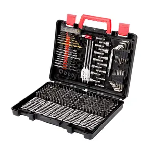 318-Piece Drilling and Driving Accessory Kit with Drill Bit Set for Home Repairs and DIY Projects