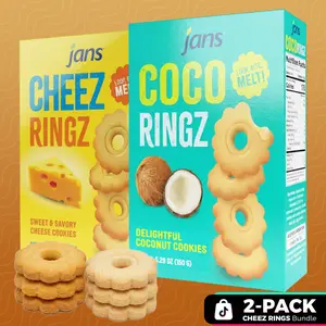 Jans Ringz Melt-in-Your-Mouth Cookies Variety Pack