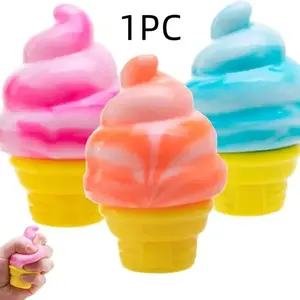 Machine translation · General field Ice Cream Squishy, a newly launched super soft sensory squeeze slowly rising stress relieving toy in 2026, Easter Basket provides fun toys to relieve anxiety