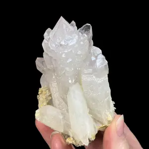 Quartz - Light Amethyst / Smoky Split Growth / Artichoke Cluster