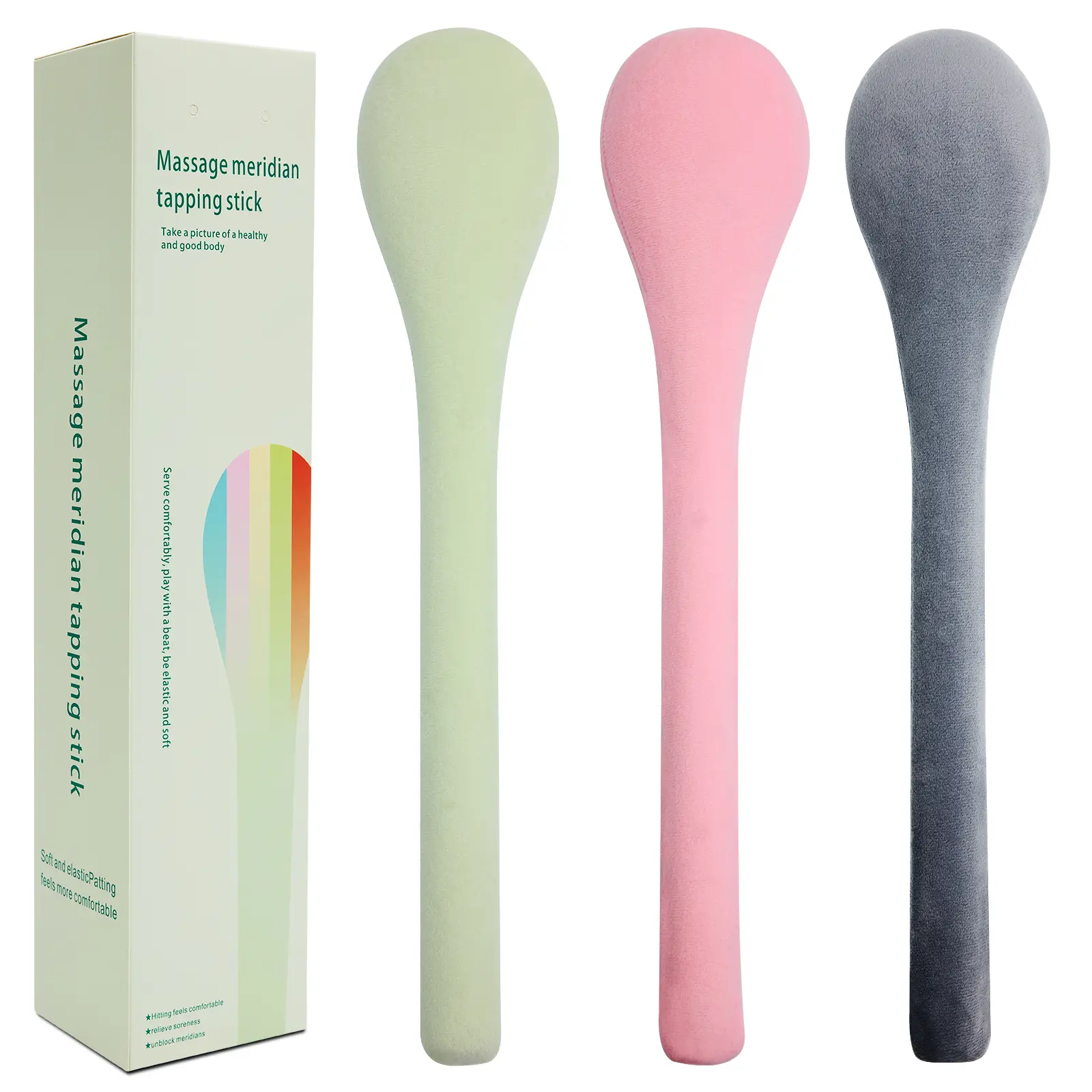 Ladies' Gentle Meridian Wellness Massager - Durable Body Tapping Stick for Relaxing Gentle Tap Body Care, Stress Relief, Circulation Boost, Mom-Friendly Elegant Home Supply Gift Choice