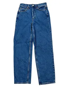 Jeans Straight By Universal Thread In Blue Denim, Size:6