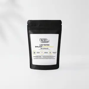 Shilajit w/Triphala in Powder OR Capsules - Humic/Fulvic Acid and Trace Minerals