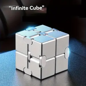 New Finger Toy Designed for Stress Relief Fidgeting and Anxiety, Infinite Cube Sensory Gift, Ultra-Durable for Adults, Adhd Relief Tool