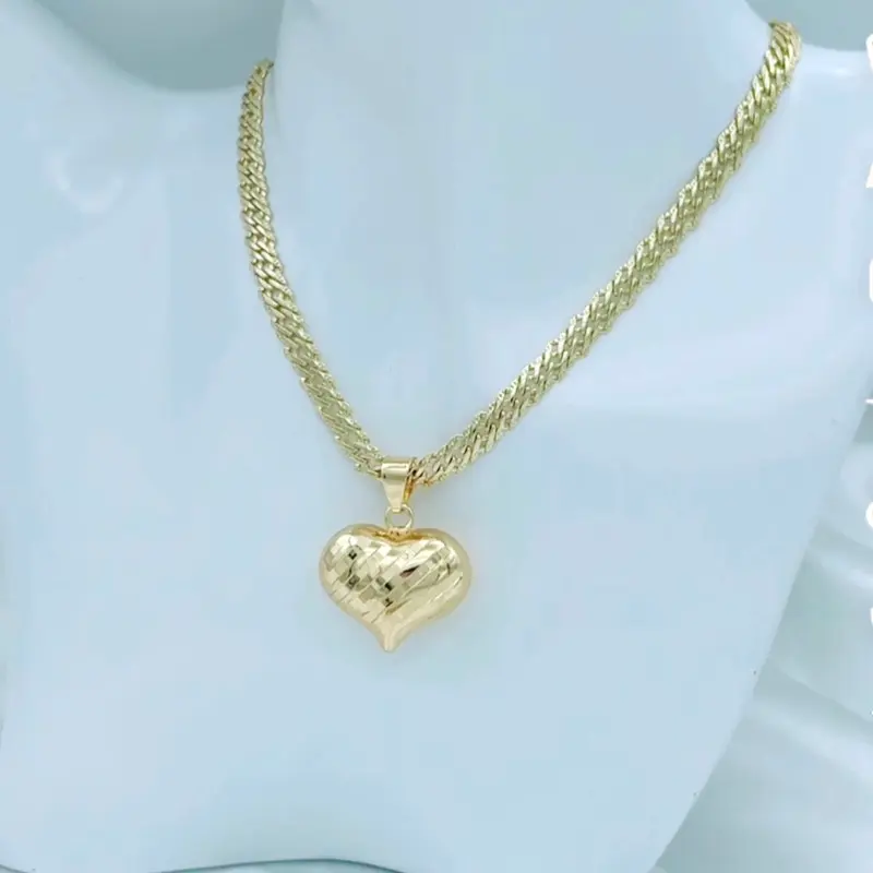 Rodriguezjewelry # 2845 Necklace (5mm) # 3713 Pendant