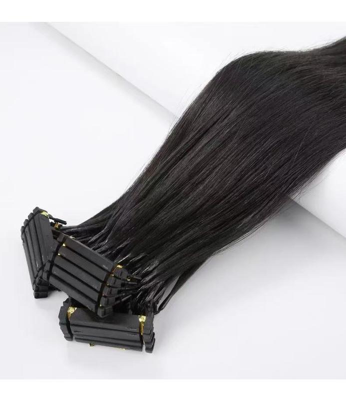 Custom 6D Hair Extensions Real Hair Seamless Hair Extensions Clip-in Hair Extensions 6D Hair Extensions