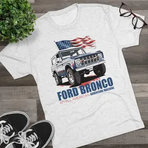 Vintage Ford Bronco All American Adventure Machine T-Shirt, Sweatshirt, Hoodie Off-Road Graphic Tee, Truck Lover Gift For Men For Women