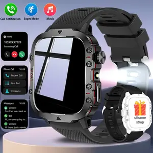 Unisex Smartwatch with Wireless Calling & Sms, LED Light, Multiple Sports Modes, Suitable for All, Digital Watch Face, Alloy Case