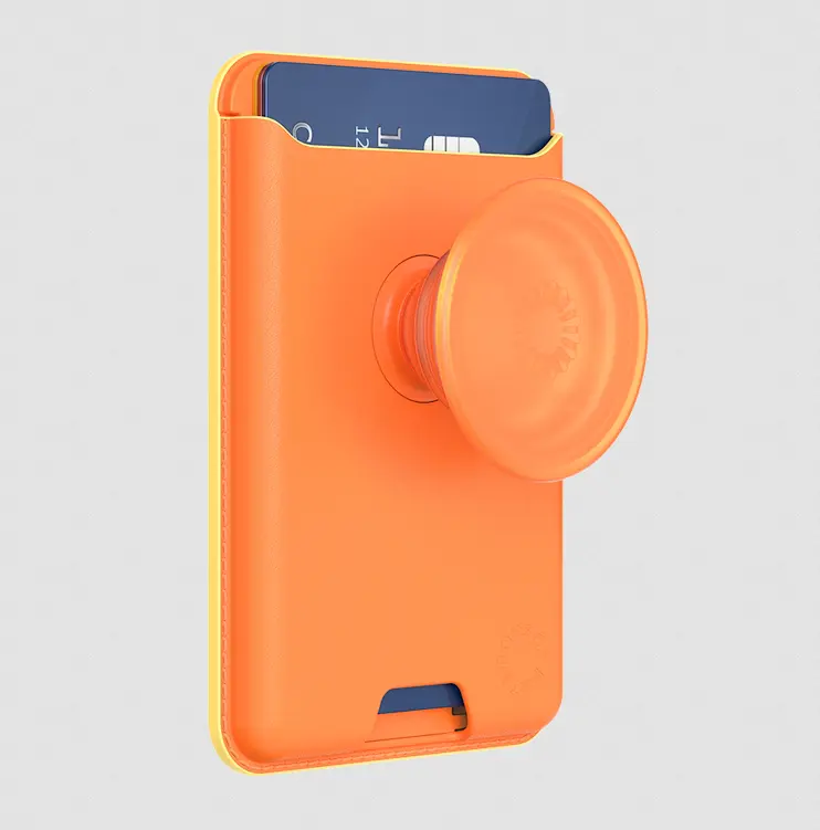 popsockets Canteloupe  Softgoods MagSafe PopWallet+