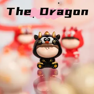 Amlls Dragon V2 series cute minibean toy pvc blindbag