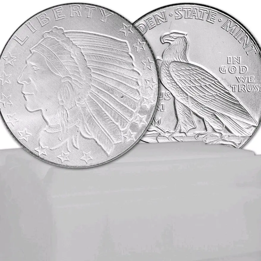 Indian 1/4 oz silver round new 1 piece