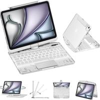 Transparent white (not include iPad)