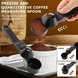 Reusable Coffee Spoon with Funnel, Perfect for Measuring Coffee Powder, Protein Powder, Tea Leaves, Ideal Gift for Celebrations