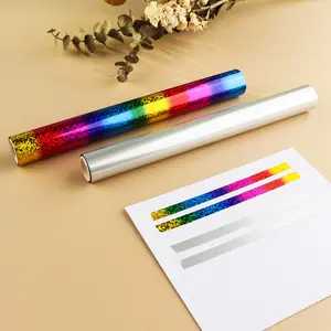 5m*19cm Toner Reactive Foil by Laser Printer and Laminator for DIY Wedding Invitation Paper Card Making Crafts Supplies