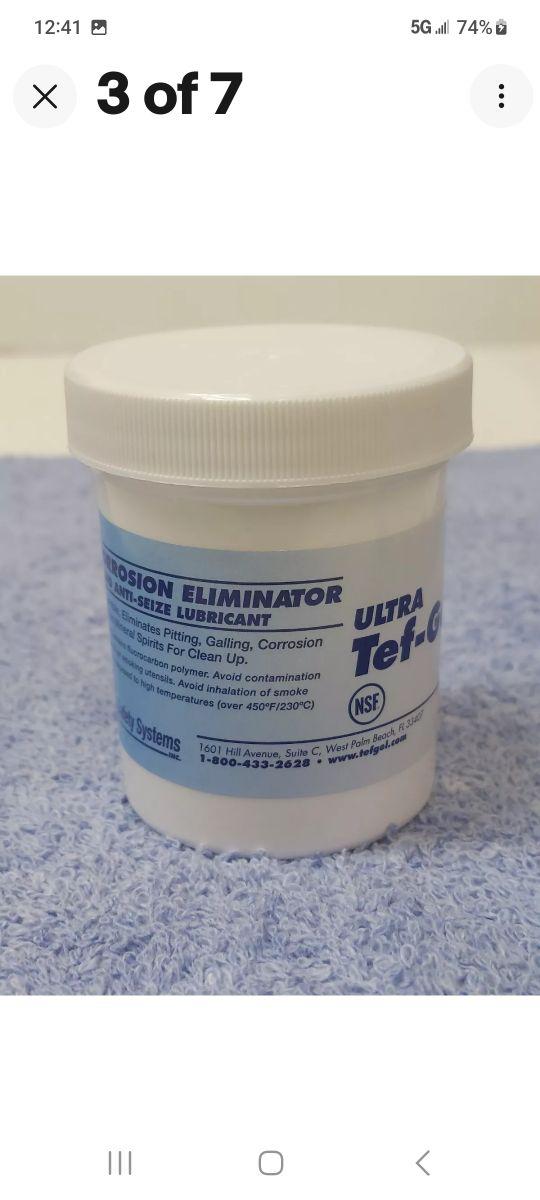 TG-16 Ultra Tef-Gel   Corrosion Eliminator And Anti-Seize Lubrican 16oz Tub
